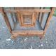 Aviary bird cage wood and wire mesh