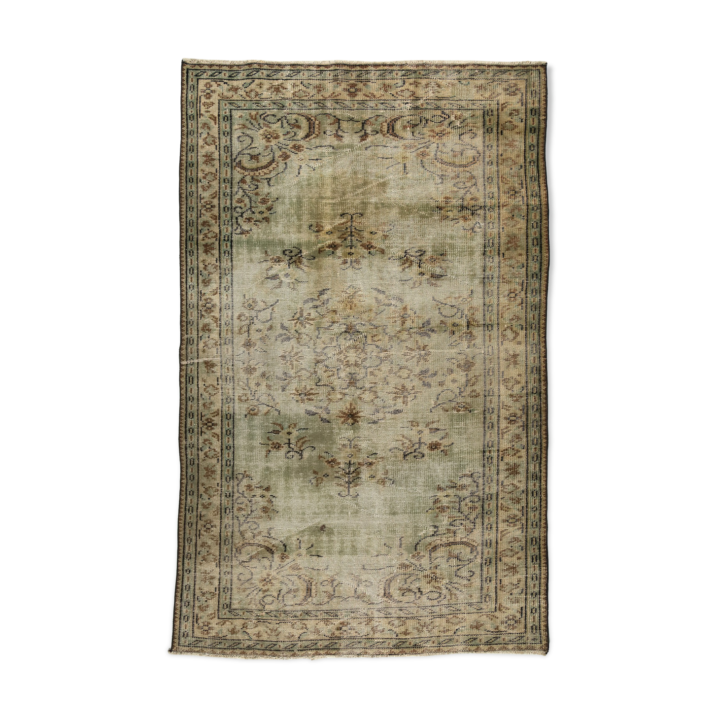 Anatolian handmade vintage rug