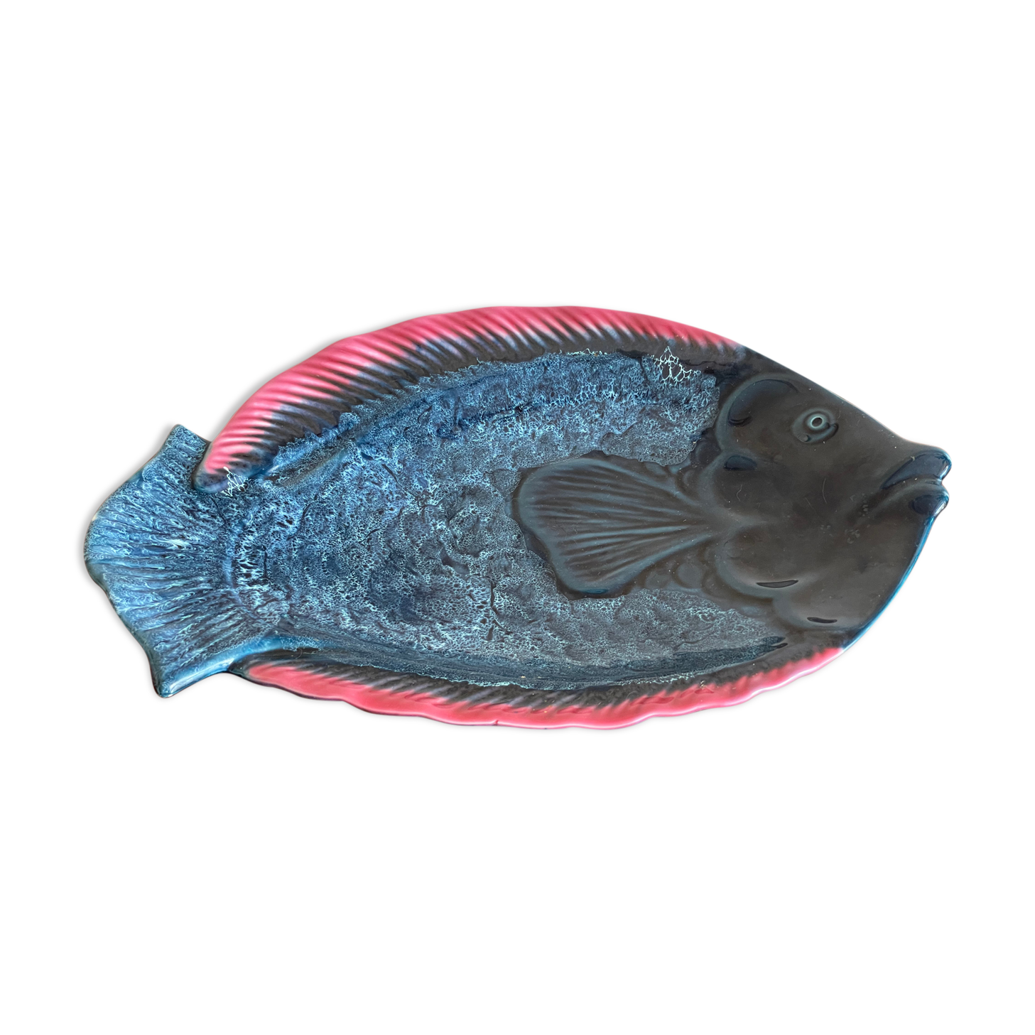 Large ceramic fish dish