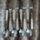 8 antique place settings