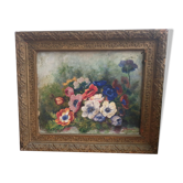Huile sur toile