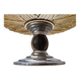 Plat de service sur pied Art Déco, années 1930