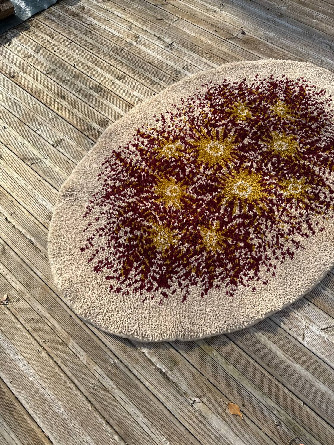 70s wool rug