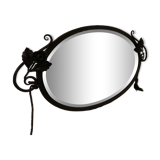 Miroir Art Déco En Fer Forgé