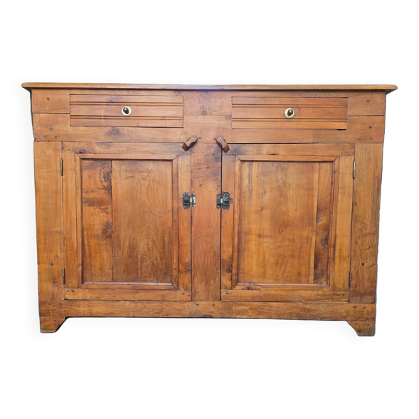 Buffet ancien de ferme en cerisier massif — Beyit