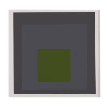 Josef ALBERS: Homage to the Square, Embedded - Colour Screen Print
