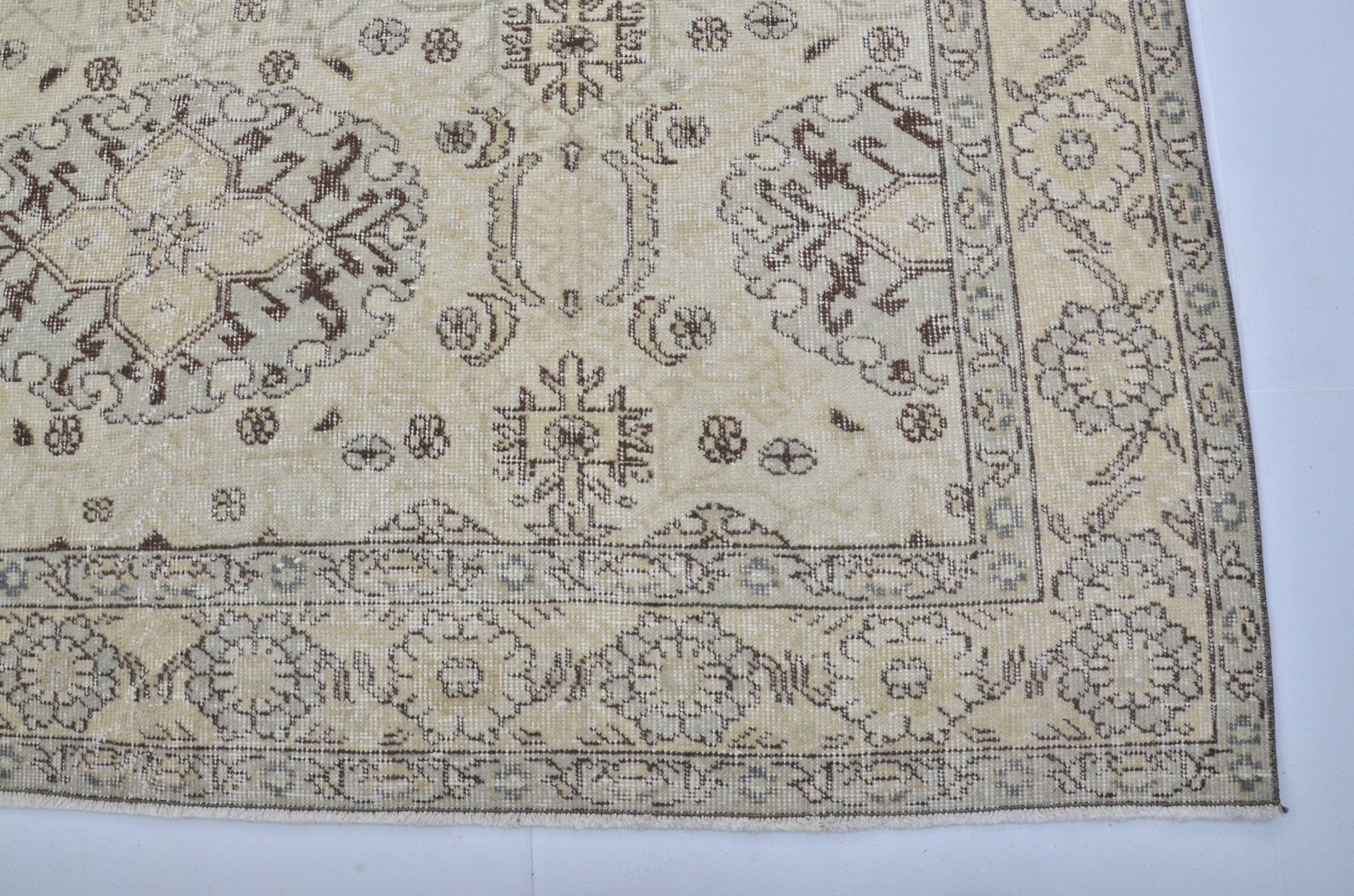 Tapis vintage turc Oushak sku 3204