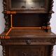 Narrow Oak Display Cabinet, Louis XIII style – Late 19th century