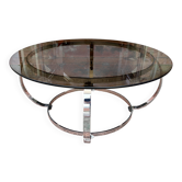 Table basse Space en métal chromé vers 1970