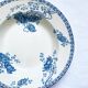 6 hollow plates Terre de Fer sarreguemines Royat