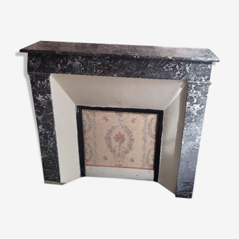 Marble fireplace late nineteenth century