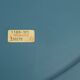 Rare large ceiling light by hillebrand 1960s textured glass blue metal fram