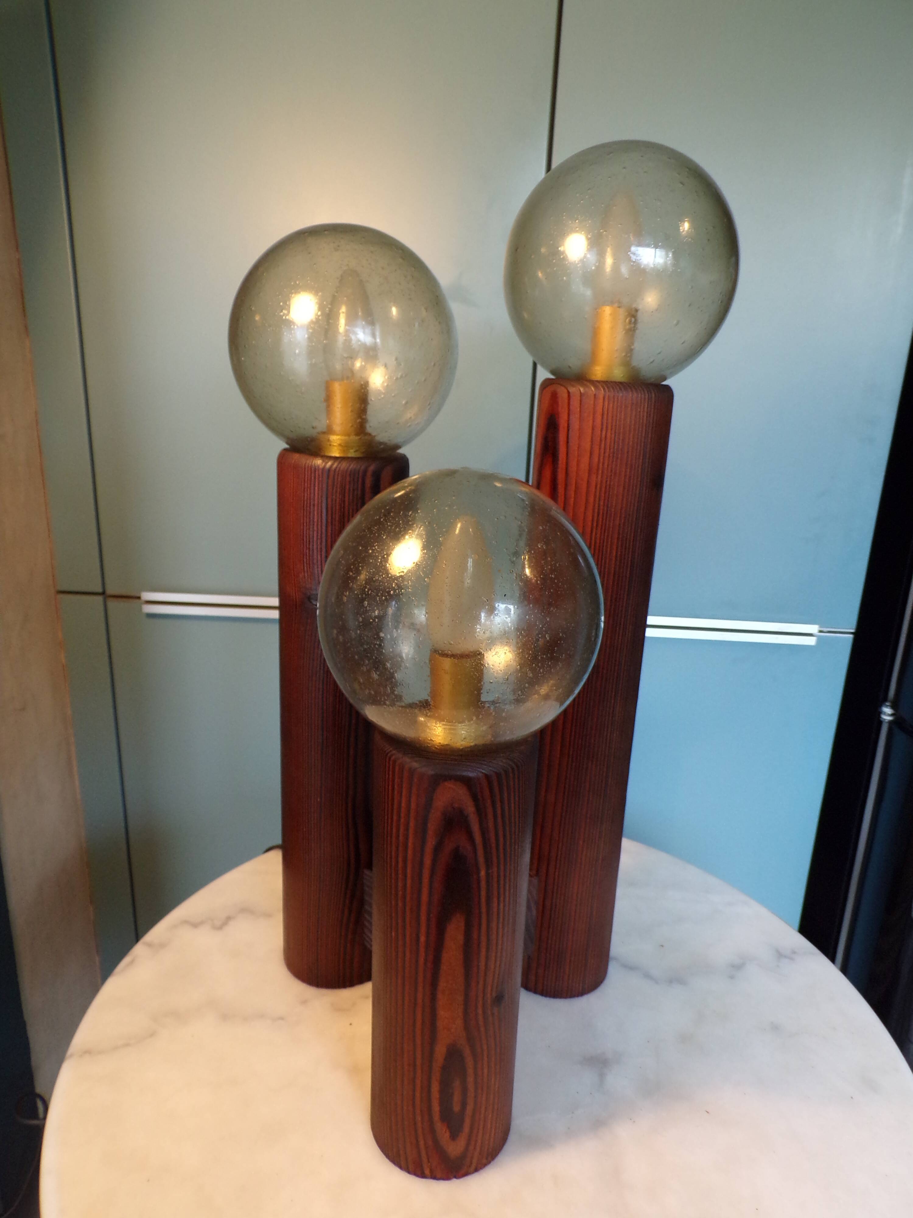 Temde lamp 19 with 3 lights