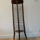 Rare hotel furniture restaurant door antique 19th mahogany plate
