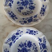 2 assiettes faïence Sarreguemines