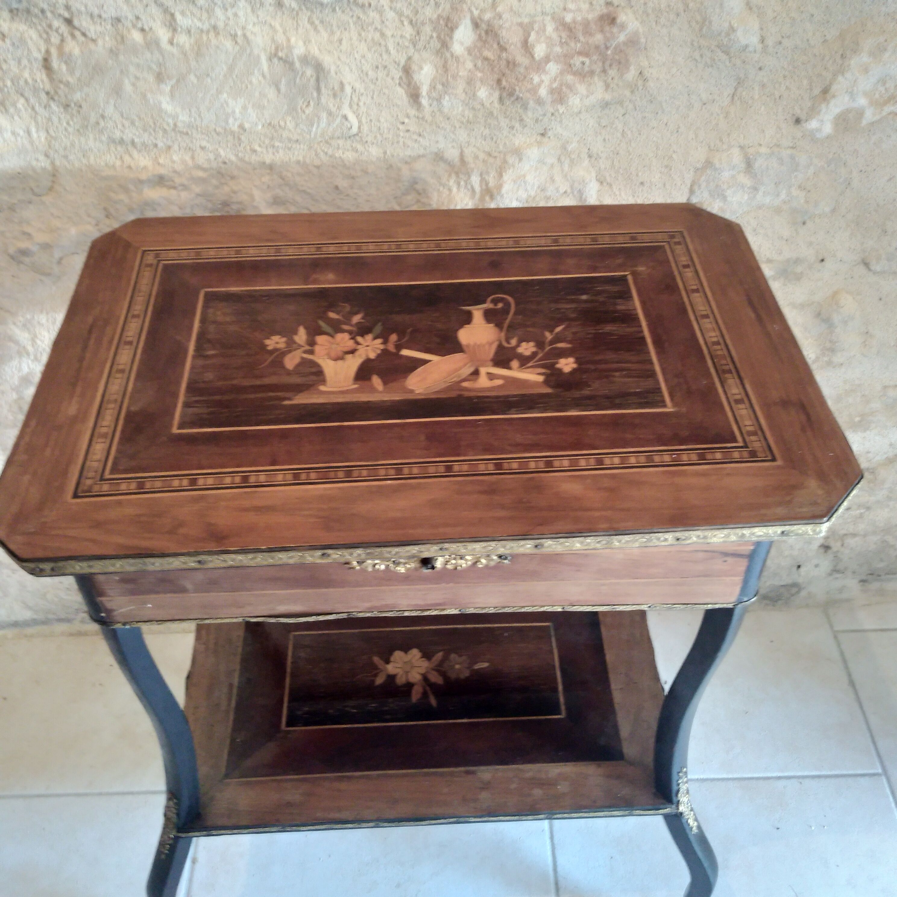 Napoleon III marquetry worker