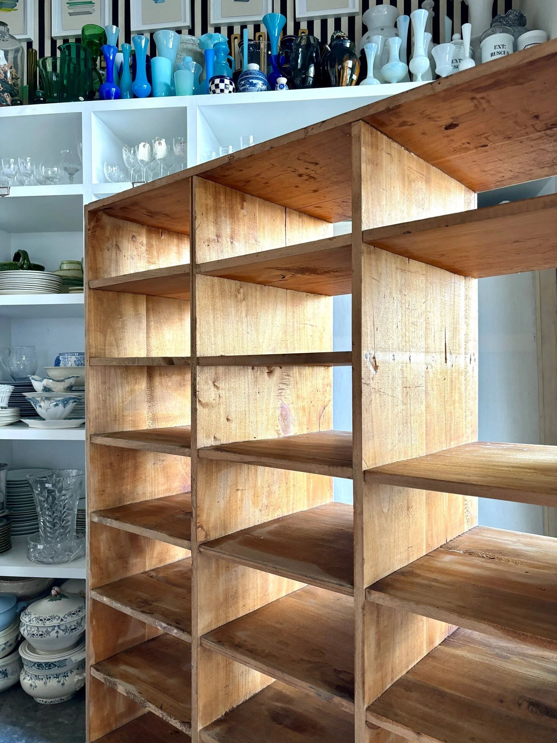 Bookcase, wooden storage unit