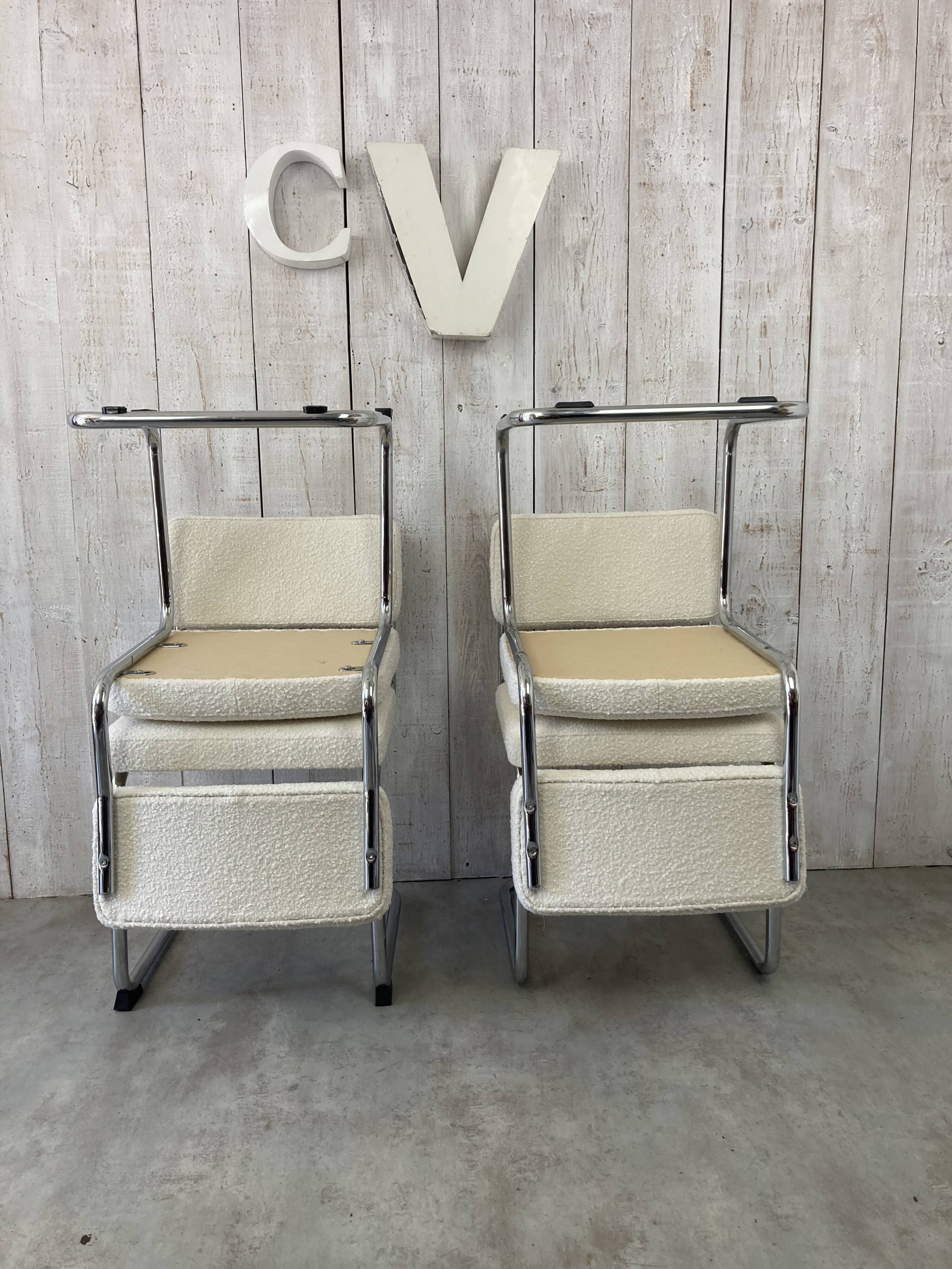 Set of 4 Bauhaus chairs
