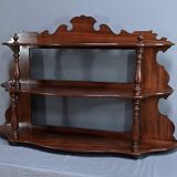 Mahogany Wall Shelf, Louis-Philippe Period – Mid-19th Century