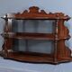 Mahogany Wall Shelf, Louis-Philippe Period – Mid-19th Century