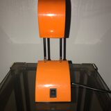 Orange telescopic desk lamp