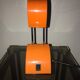 Lampe de bureau télescopique orange