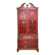 Trumeau with chest of drawers from the mid-20th century in chinoiserie style.