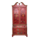 Trumeau with chest of drawers from the mid-20th century in chinoiserie style.