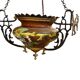 Hanging planter in earthenware