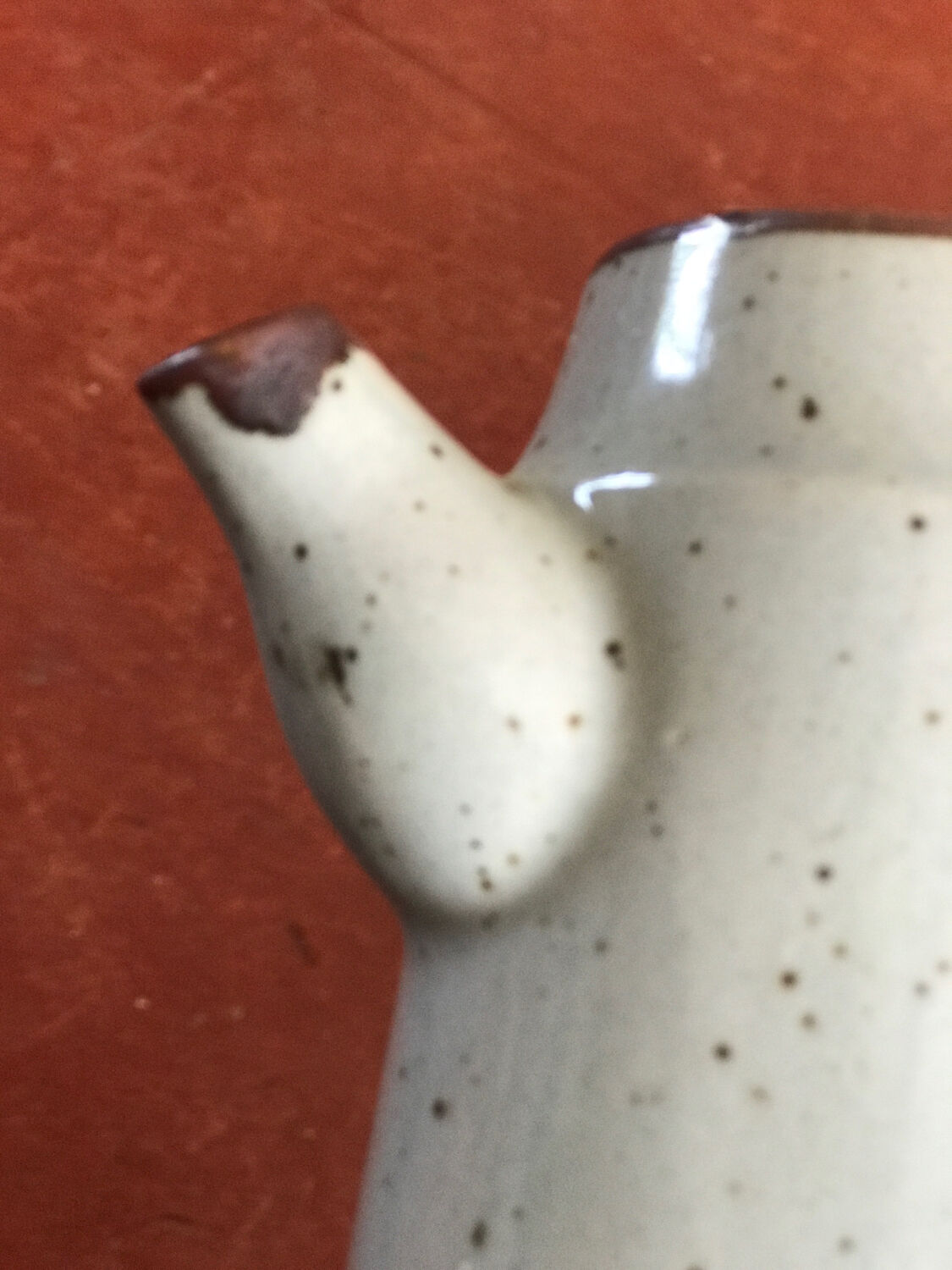 Sandstone peasant Japan pitcher