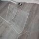 Vintage plexiglass magazine rack France 1980s