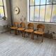 4 chaises en pin Daumiller