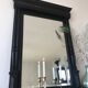 Miroir trumeau noir - 107x81cm