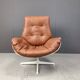 Space age fiberglass swivel chair, 1960s