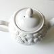 White teapot