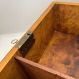 Late Biedermeier Box in Solid Birch, Northern Germany, 1840