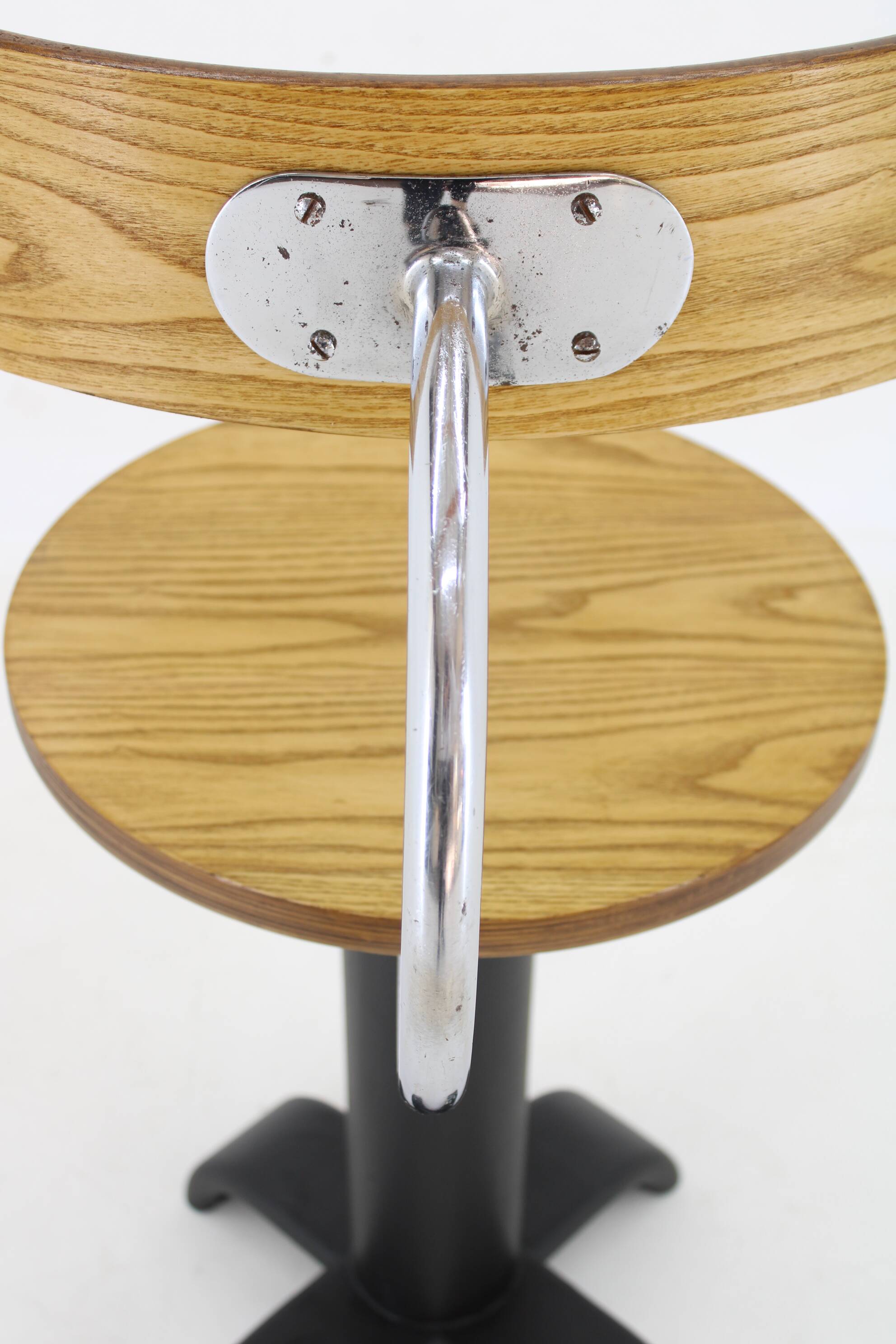 1950s Swivel Design Desk Chair , Czechoslovakia