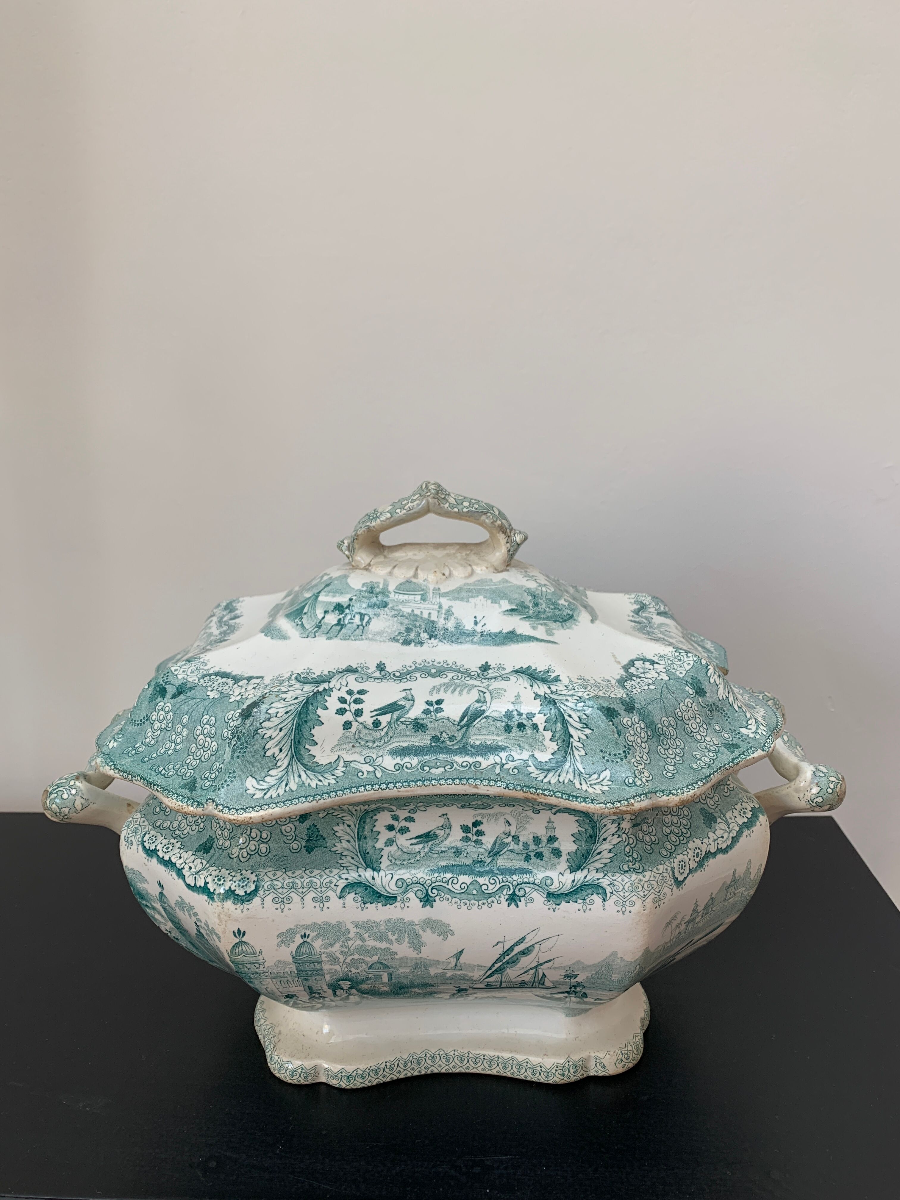 Soupière Faiênce Jules Vieillard no lack