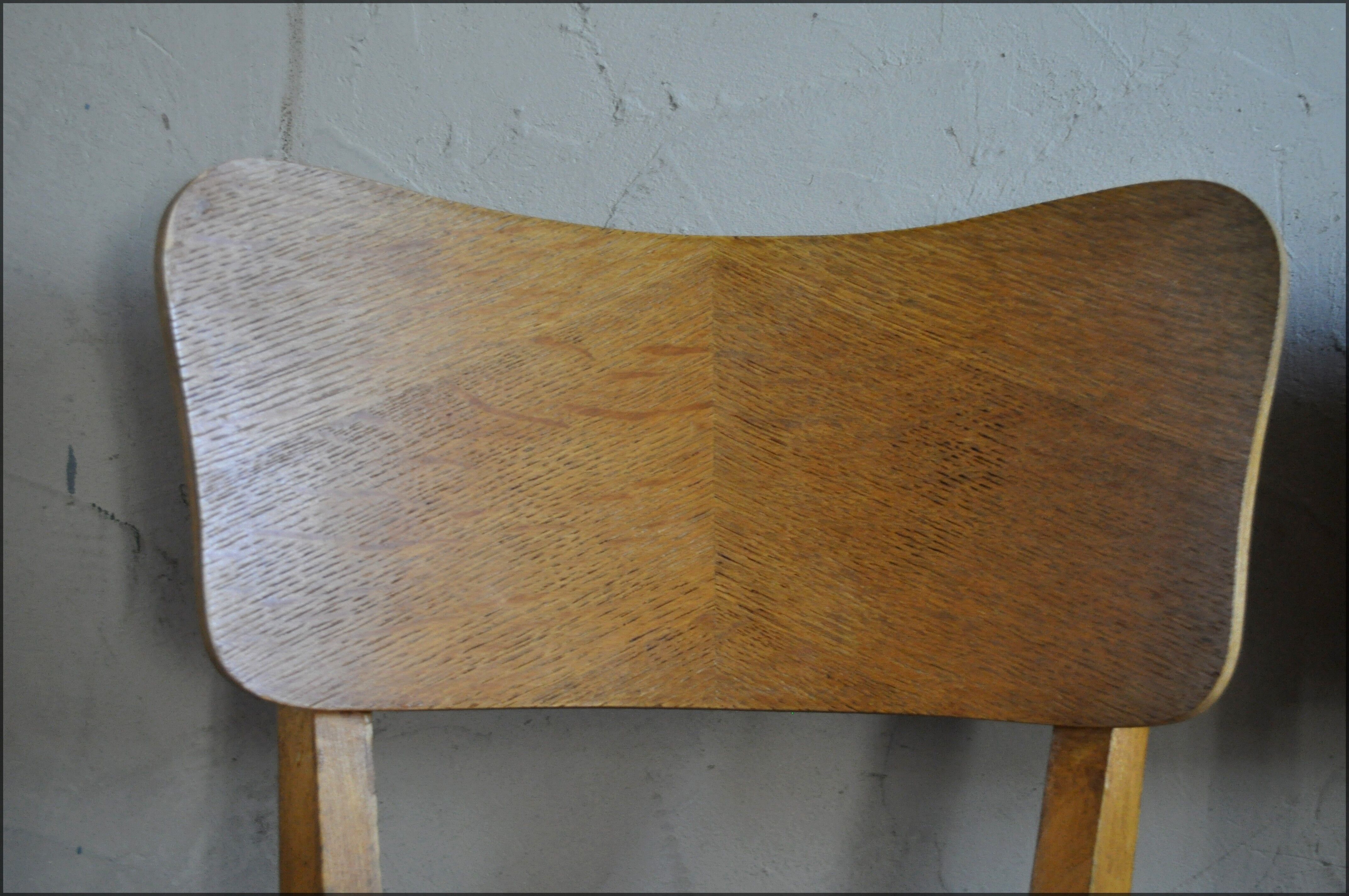 Paire de chaises vintages anciennes