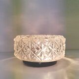 Cast glass ceiling lamp