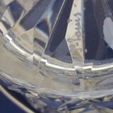 Ice bucket ice cubes signed crystal Saint Louis