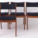 Set of 4 Vintage Danish Teak Chairs | Johannes Andersen | Idum Møbelfabrik
