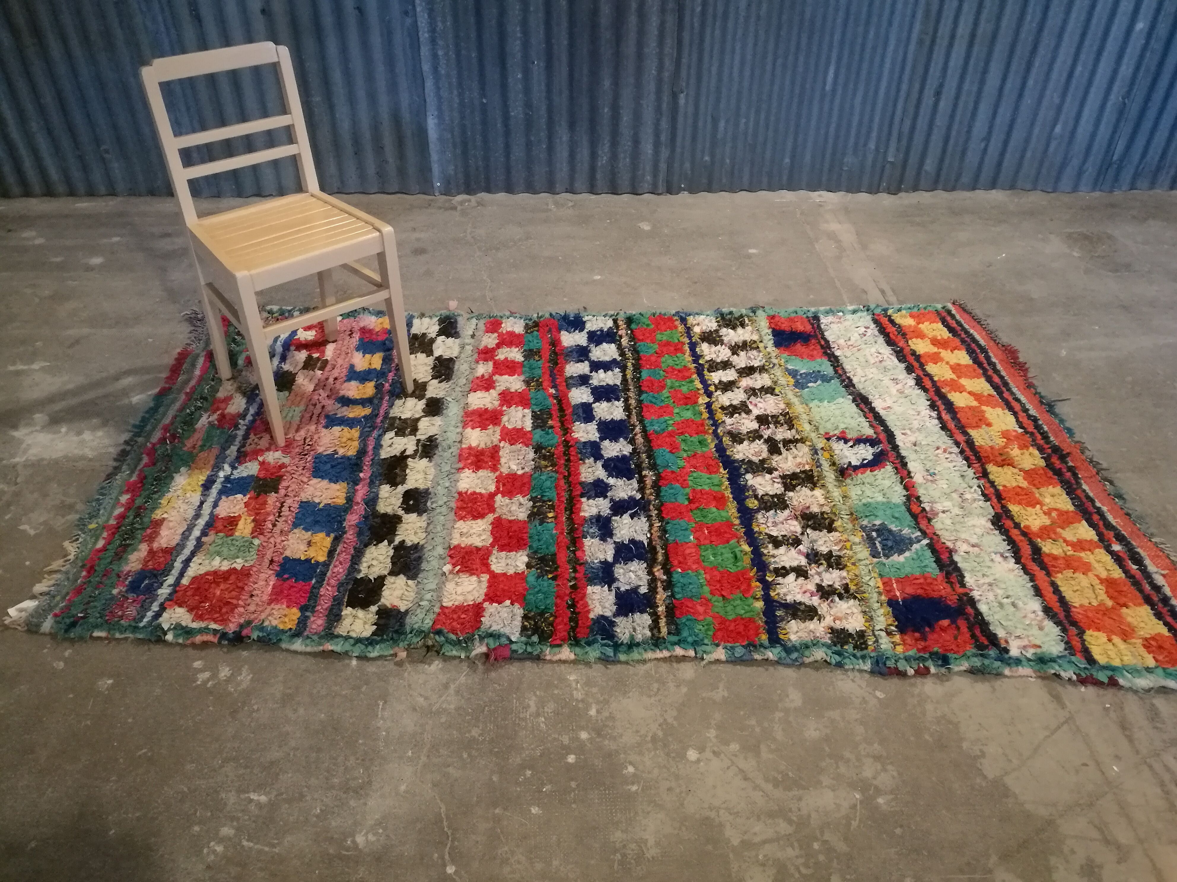 Thick rug 230cm x 141cm fabrics berebere