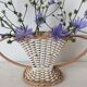 Vintage rattan basket