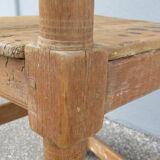 Rustic Scandinavian pine chair