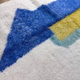 Tapis beni ouarine fait main traditionnel 250cmx150cm