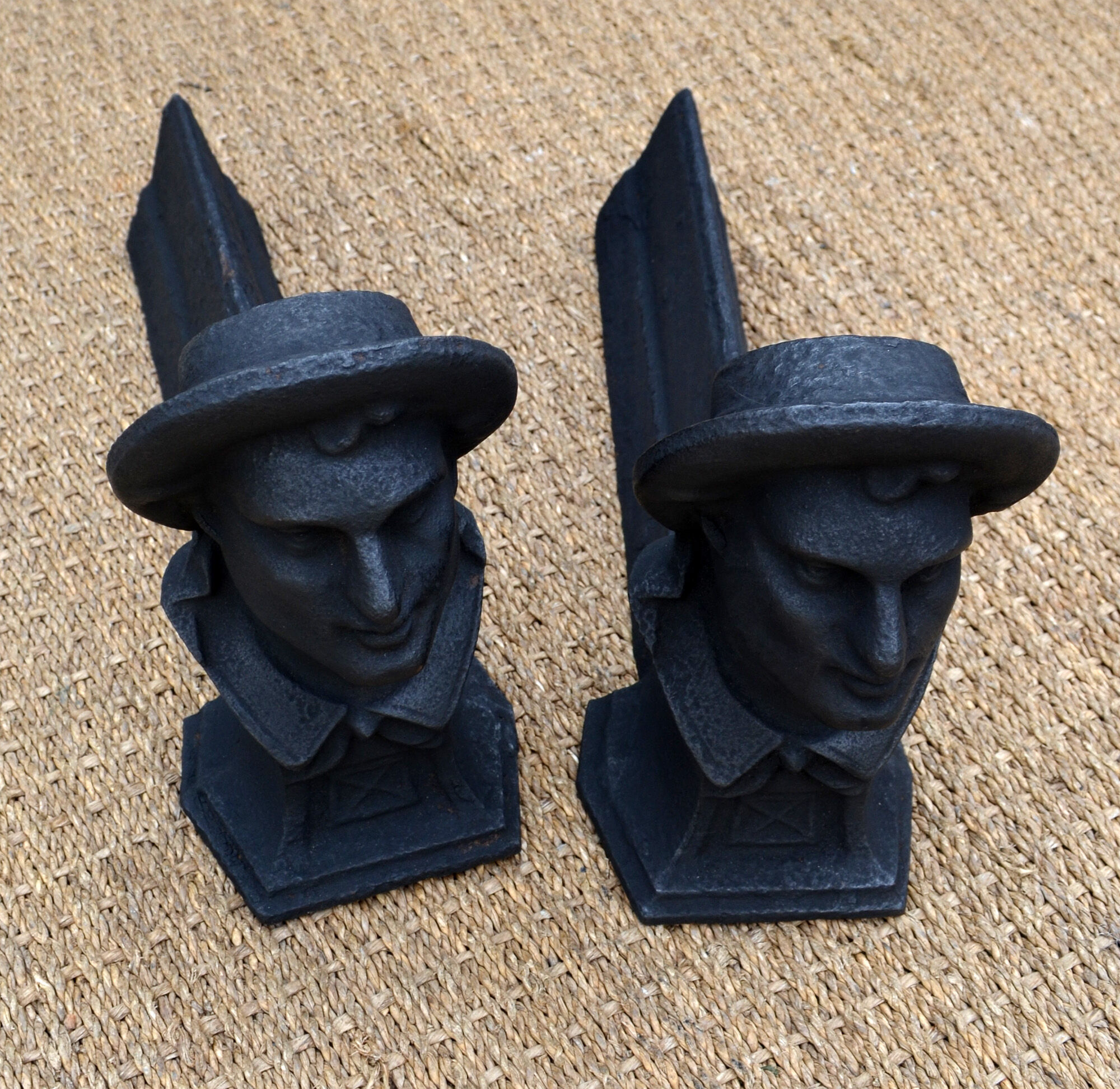 Andirons for fireplace