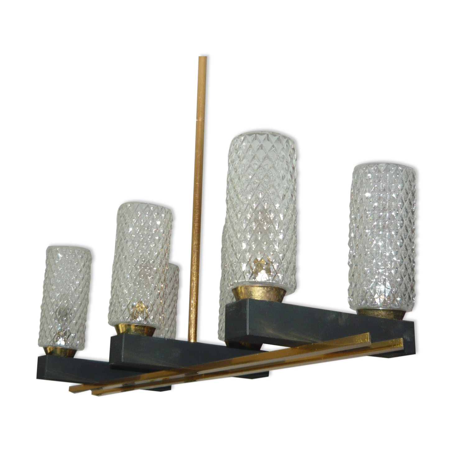 Lustre arlus 6 feux années 1950
