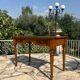 Louis XV style walnut desk, 20th century