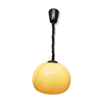 Old vintage globe suspension 70s
